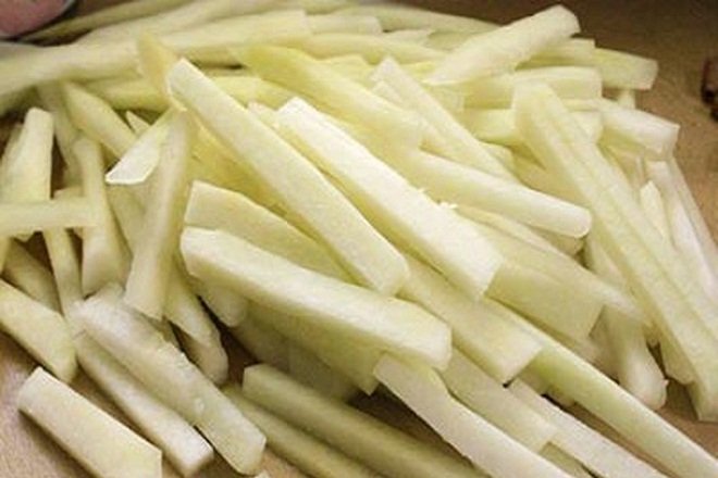 bí đao thái sợi mỏng dài