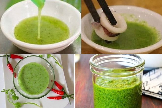 cách làm muối ớt xanh chấm lẩu thái hải sản