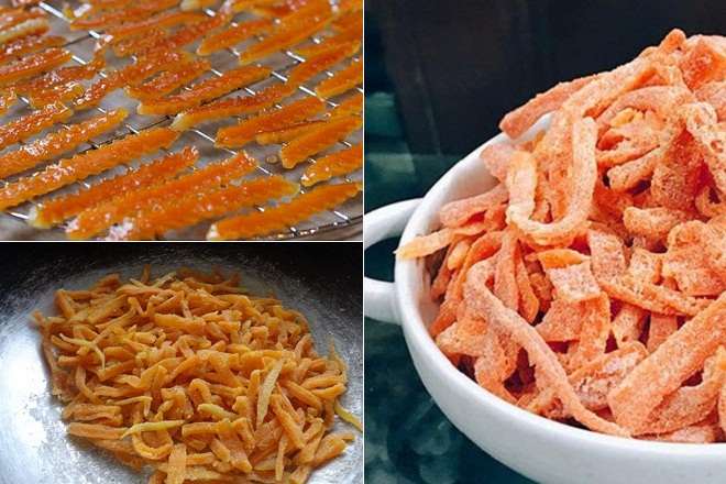 cách làm mứt bí đỏ sấy dẻo