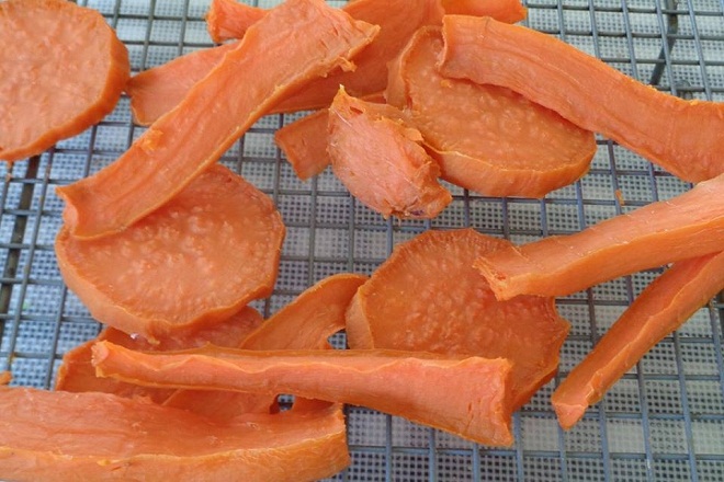 cách làm mứt khoai lang sấy dẻo