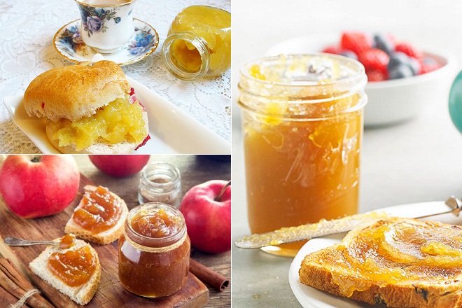 cách làm mứt táo ăn bánh mì