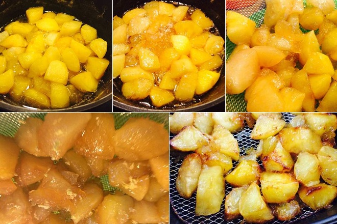 cách làm mứt táo tây