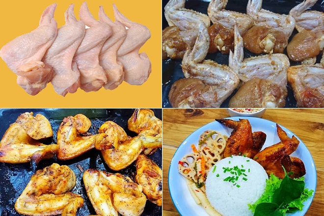 cách ướp cánh gà nướng mật ong