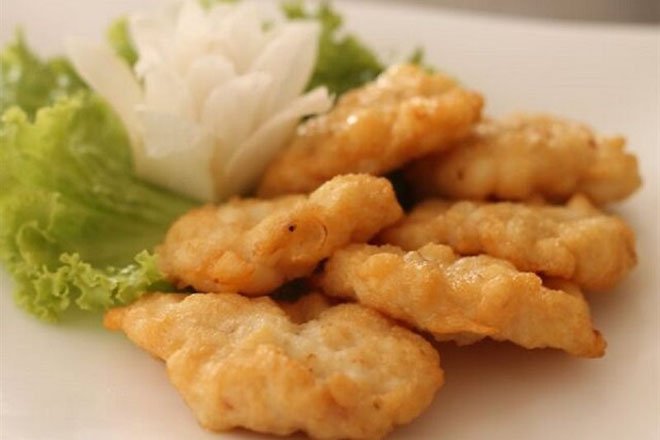 chả mực chay