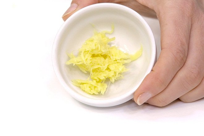 chén gừng băm