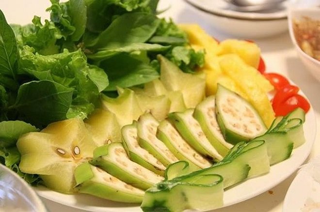 chuối chát và khế