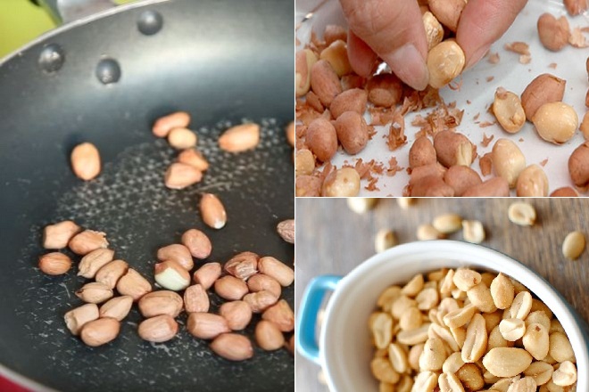đậu phộng rang giã đôi