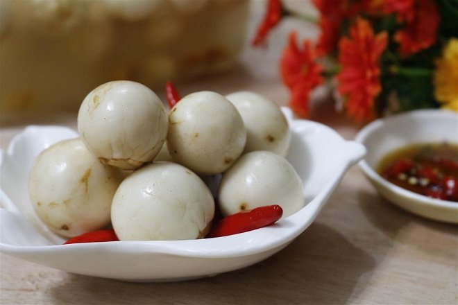 dĩa cà pháo ngâm chua ngọt