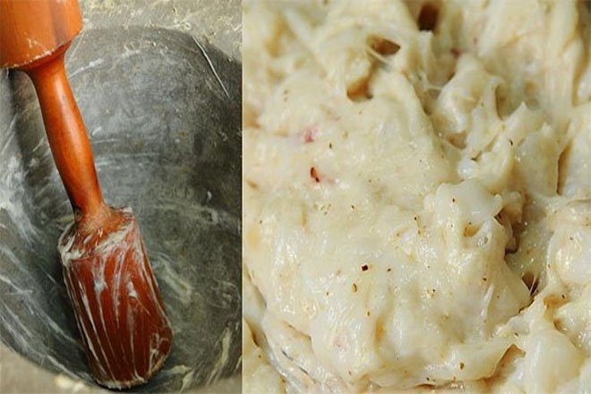 giã chả mực