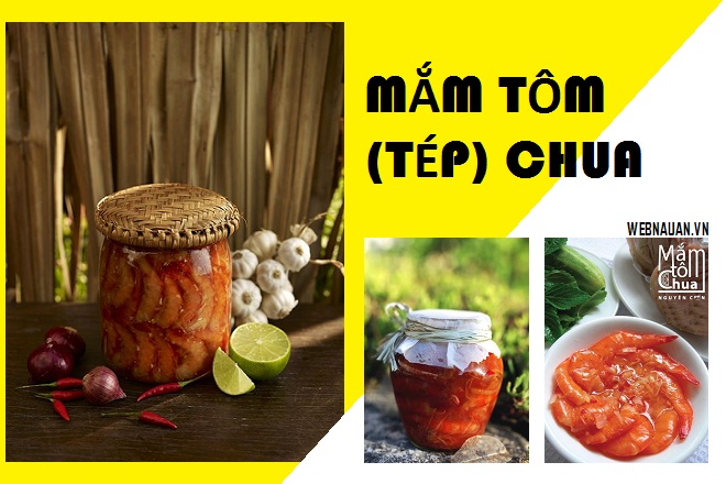 mắm tép (tôm) chua