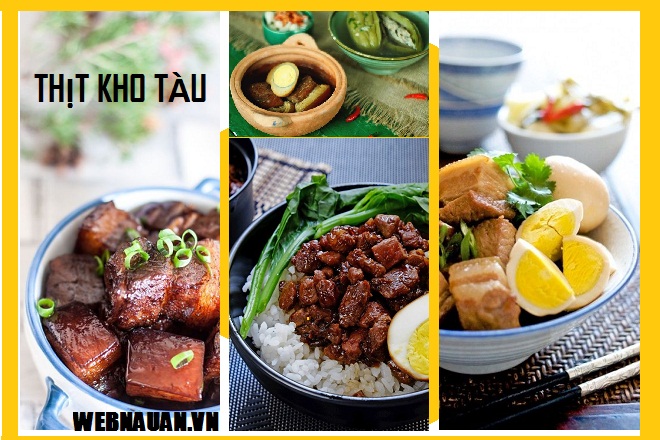 món thịt kho tàu ngày tết
