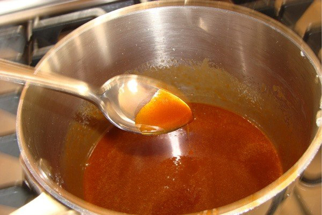 nấu caramen