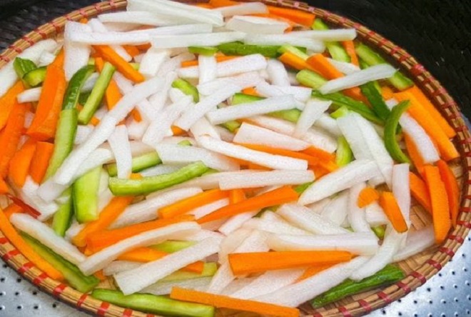 nguyên liệu làm dưa món