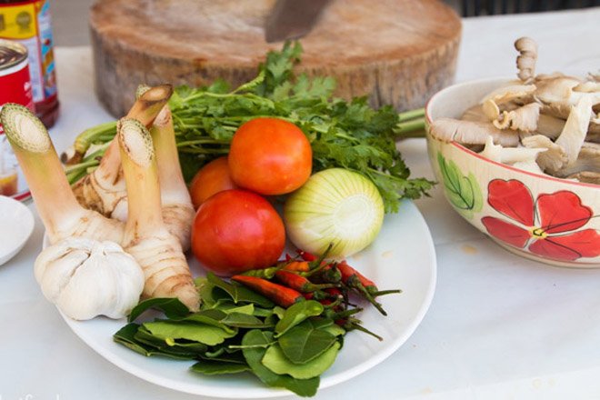 nguyên liệu làm lẩu thái tomyum