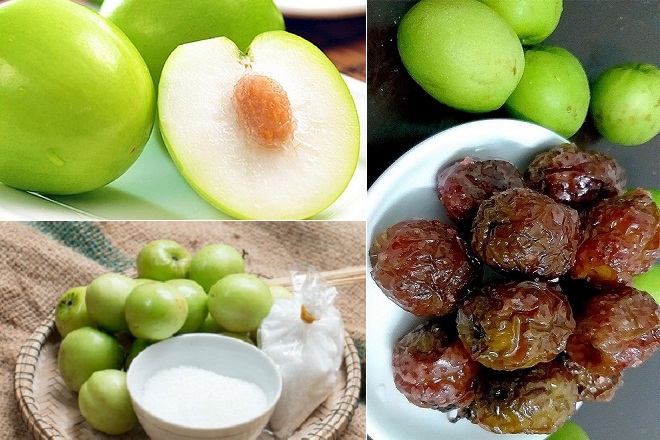 nguyên liệu làm mứt táo xanh