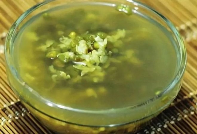 nước đậu xanh lấy cả cái