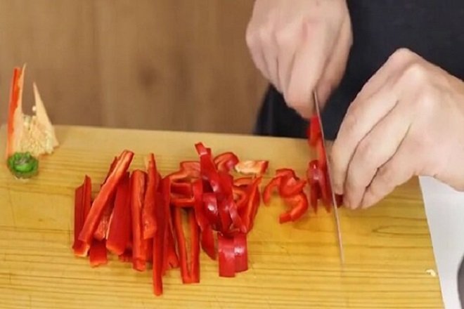 ớt sừng thái lát