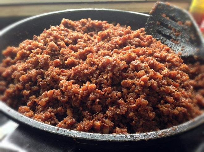 phần mắm tép vừa chế biến