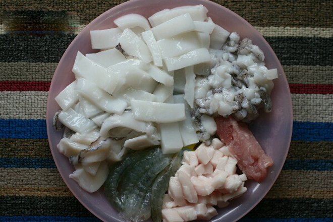 sơ chế nguyên liệu