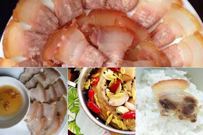 thịt heo ngâm nước mắm