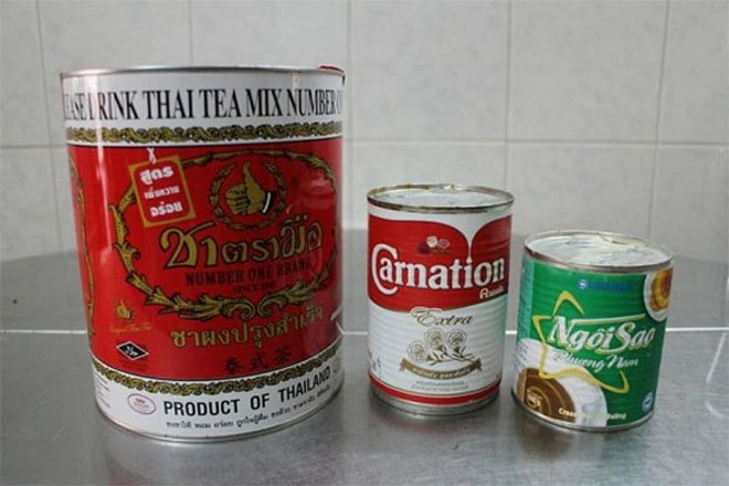nguyên liệu làm trà sữa