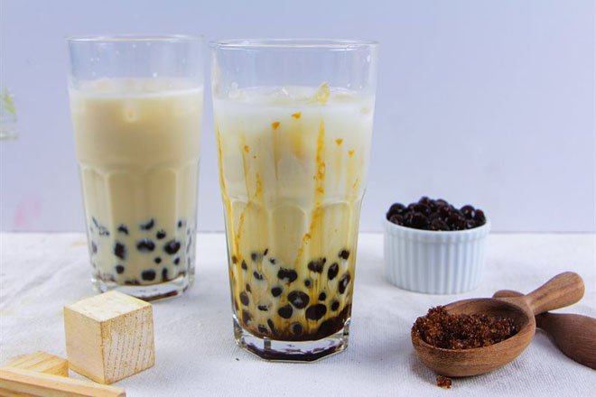 trà sữa trân châu đường đen