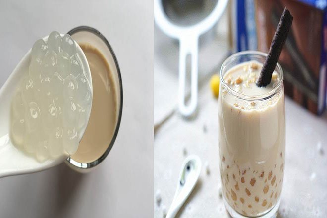 trà sữa trân châu trắng