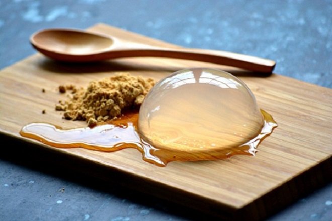 bánh mochi hình giọt nước