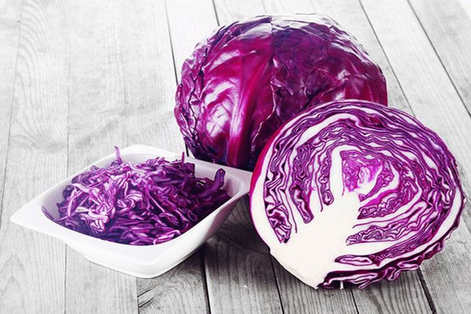 bắp cải tím
