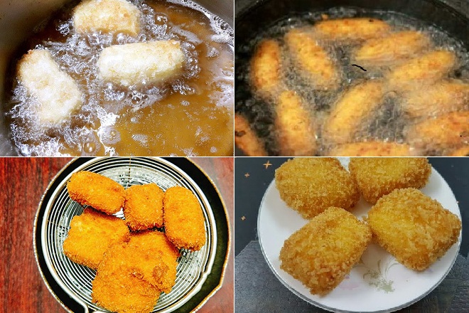 cách chiên bánh sữa tươi