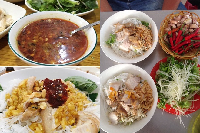 cách làm bún mắm nêm thịt luộc