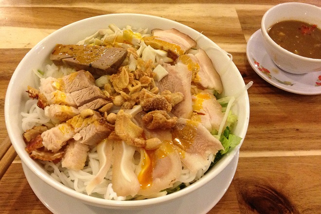 cách làm bún mắm nêm