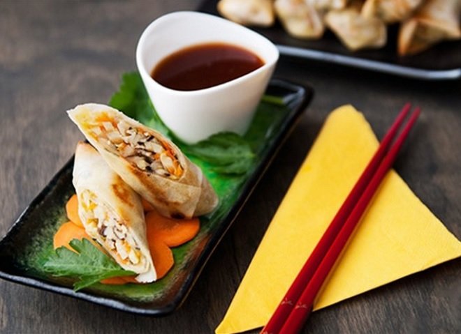 cách làm chả giò chay nướng bằng lò cực cuốn hút