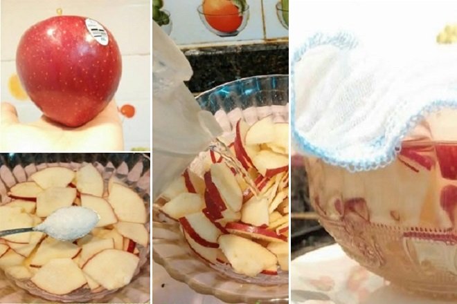 cách làm giấm táo hữu cơ