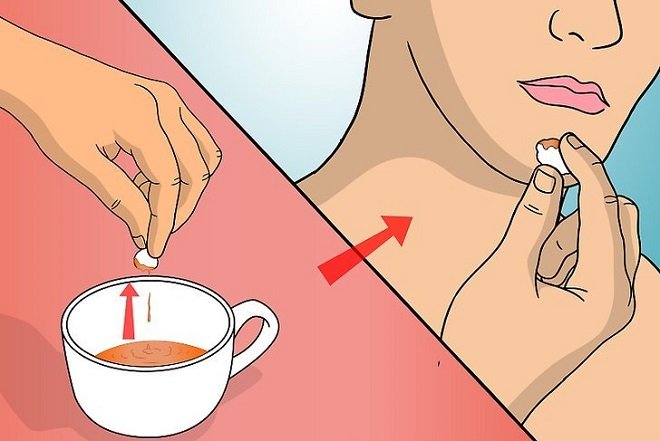 cách làm giấm táo pha loãng trị mụn