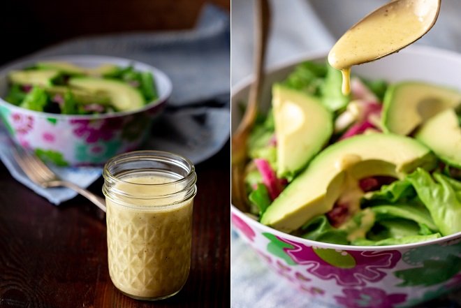 cách làm nước sốt salad rau trộn từ giấm táo