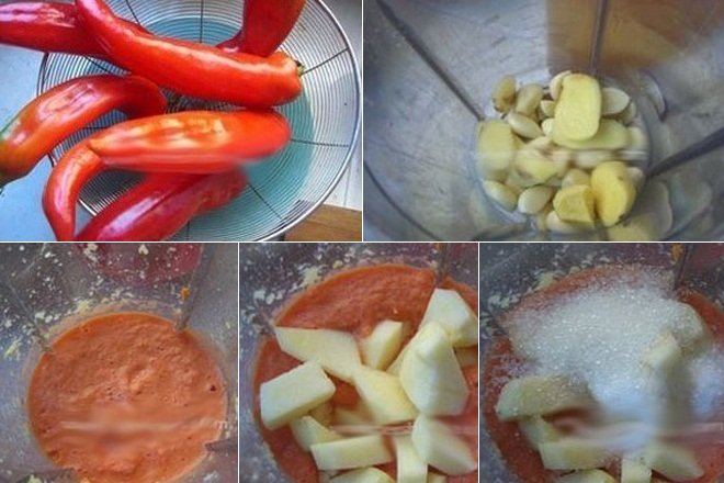 cách làm tương ớt hàn quốc từ ớt tươi
