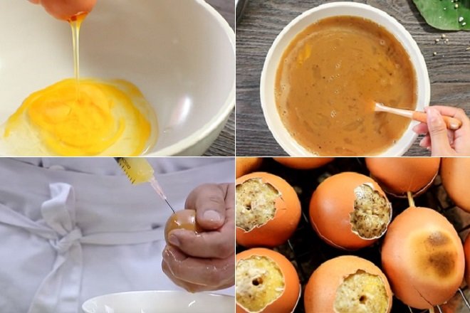 cách ướp hột gà nướng