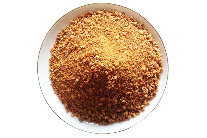 chén muối tôm tây ninh chay