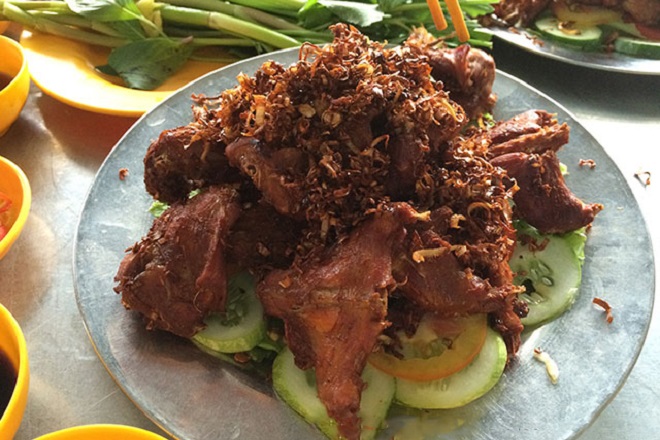 chuột đồng chiên sả ớt