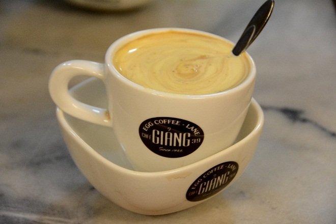 cốc cafe trứng Giảng