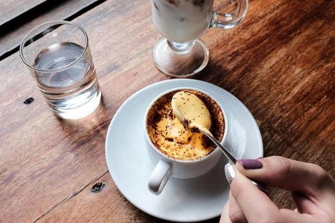 cốc cafe trứng