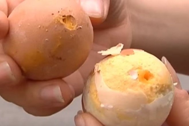 hột gà nướng