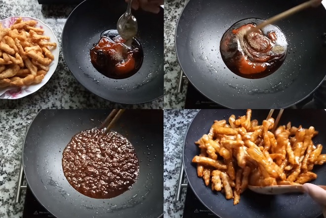 làm nước kho cá bống chay