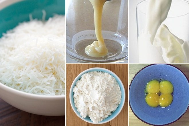 nguyên liệu làm kem que sữa dừa