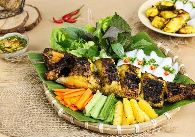 thành phẩm cá lóc nướng riềng mẻ đặc sắc