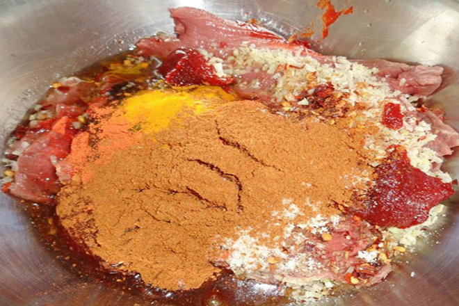 ướp thịt bò