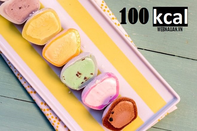 1 cái bánh mochi bao nhiêu calo