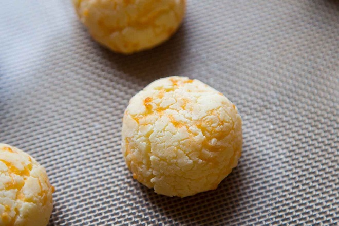 bánh mì mochi sau khi nướng