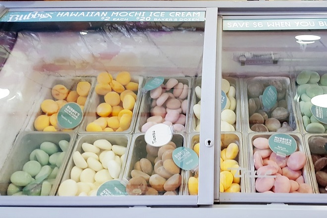 bảo quản bánh mochi trong tủ đông